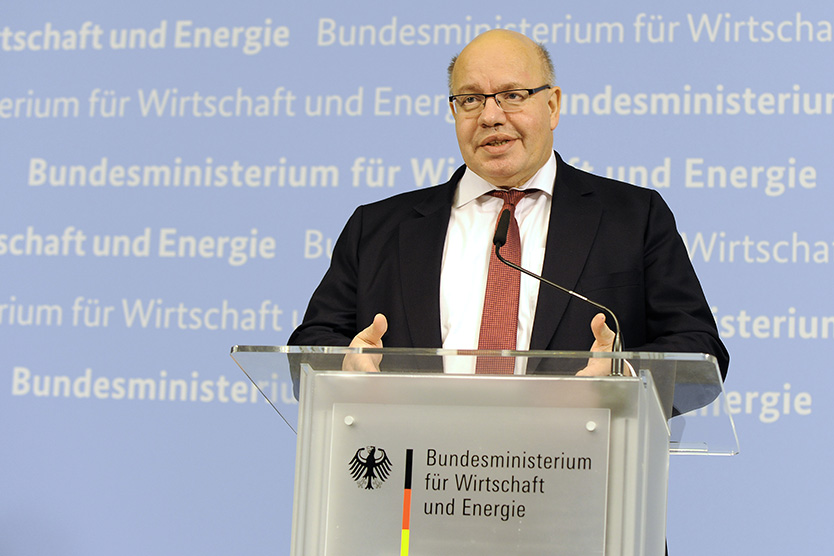 Economic Affairs Minister Peter Altmaier