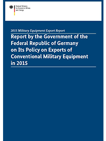 Cover of the 2015 Military Equipment Export Report