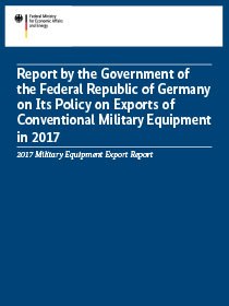 Cover of the 2017 Military Equipment Export Report