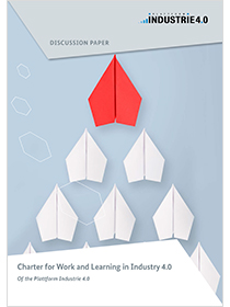 Cover of publication Charter for Work and Learning in Industry 4.0