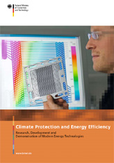 Cover sheet "Climate Protection and Energy Efficiency"