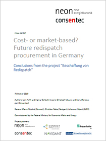 Cover of the publication Cost- or market-based? Future redispatch procurement in Germany