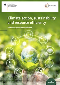 Cover of the Publikation Climate action, sustainability and resource efficiency