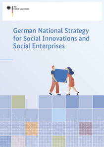 Cover of the publication National Strategy for Social Innovations and Social Enterprises