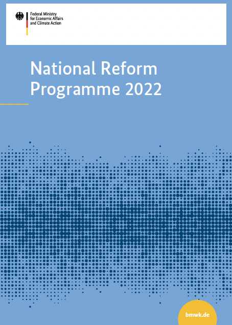 Cover der Publikation National Reform Programme 2022