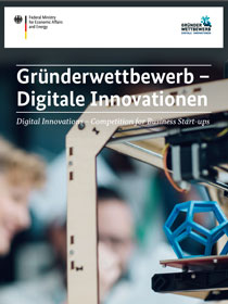 Cover of Publication Gründerwettbewerb – Digitale Innovationen