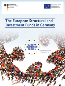 Cover of the publication "The European Structural and Investment Funds in Germany"