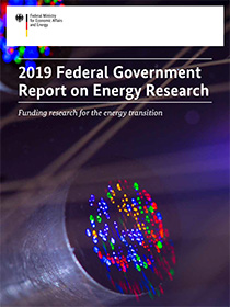 Cover of the 2019 Federal Governement Report on Energy Research