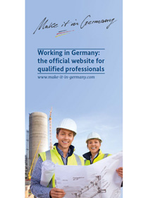 Cover of the flyer Make it in Germany