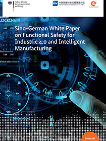 Cover of the publication Sino-German White Paper on Functional Safety for Industrie 4.0 and Intelligent Manufacturing