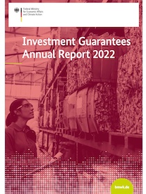 Cover of the publication Investment Guarantees Annual Report 2022