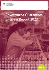 Investment Guarantees Interim Report 2023 Cover