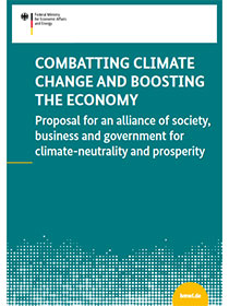 Cover of Publication Combatting climate change and boosting the economy