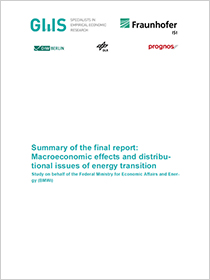 Cover Macroeconomic effects and distributional issues of energy transition (Summary)
