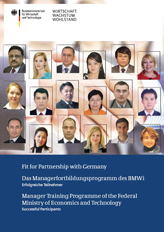Cover of the publication "Fit for Partnership with Germany - Manager Training Programme of the Federal Ministry of Economics and Technology"
