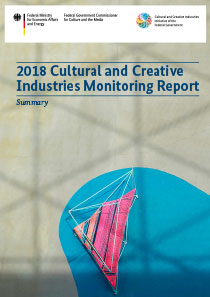 Cover of the 2018 Cultural and Creative Industries Monitoring Report (Summary)