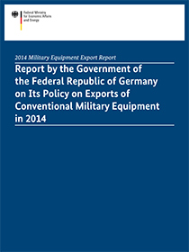 Cover "2014 Military Equipment Export Report"