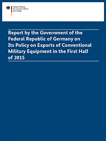 Cover "2015 Military Equipment Export Report"
