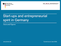 Cover Start-ups and entrepreneurial spirit in Germany