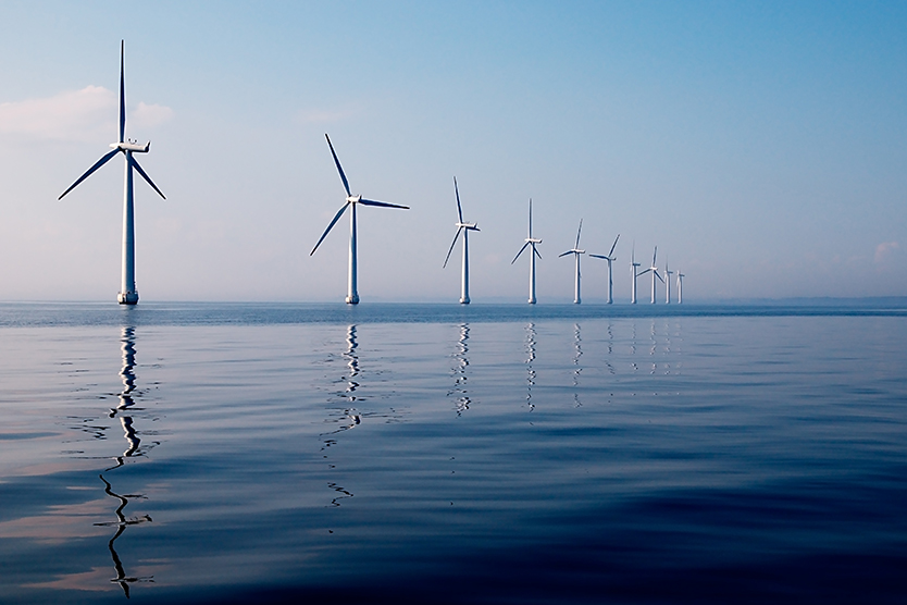 Connecting offshore wind energy to the grid; Source: iStock.com/Dieter Beselt