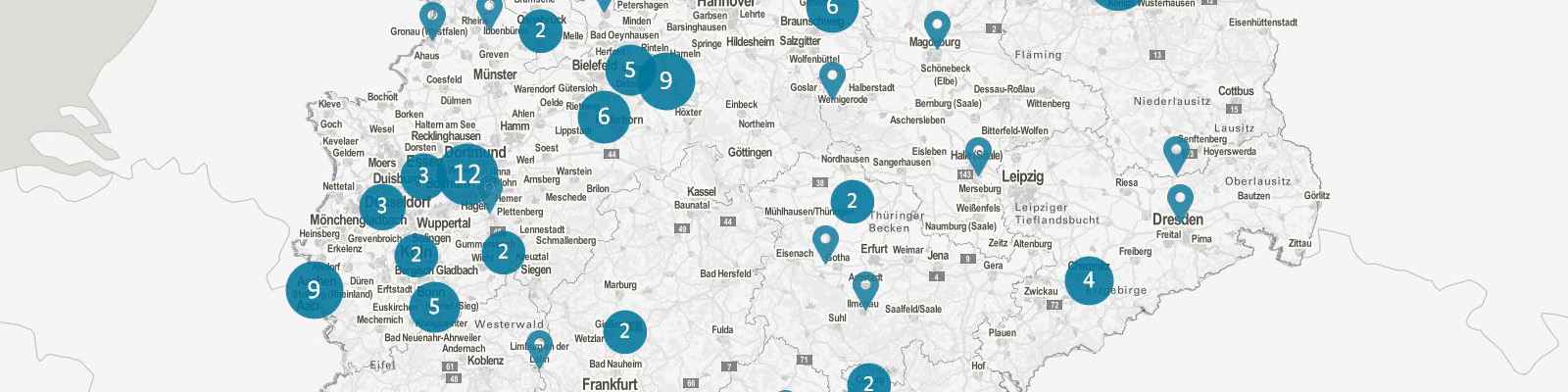 Map of Industrie 4.0 use cases; Source: BMWi