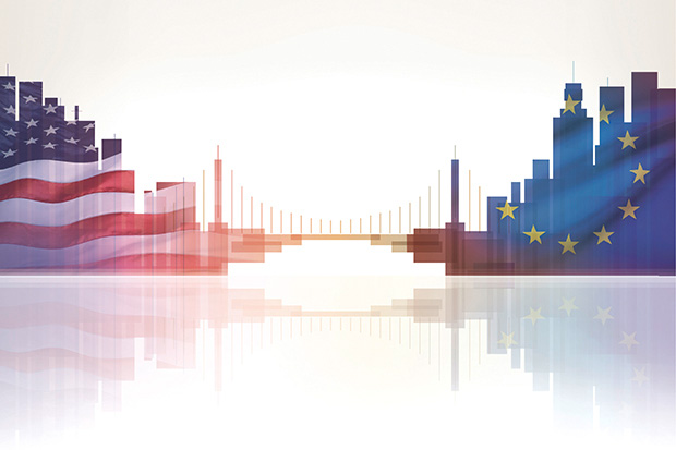 Partenariat transatlantique de commerce et d'investissement entre l'Union européenne et les États-Unis ; source : shutterstock.com