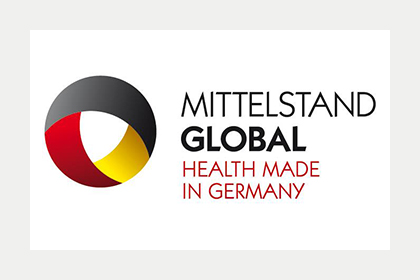 Logo Mittelstand Global - Health Made in Germany