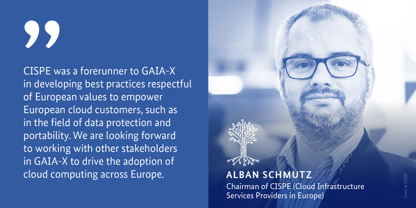 Alban Schmutz, Chariman of CISPE (Cloud Infrastructure Services Providers in Europe)