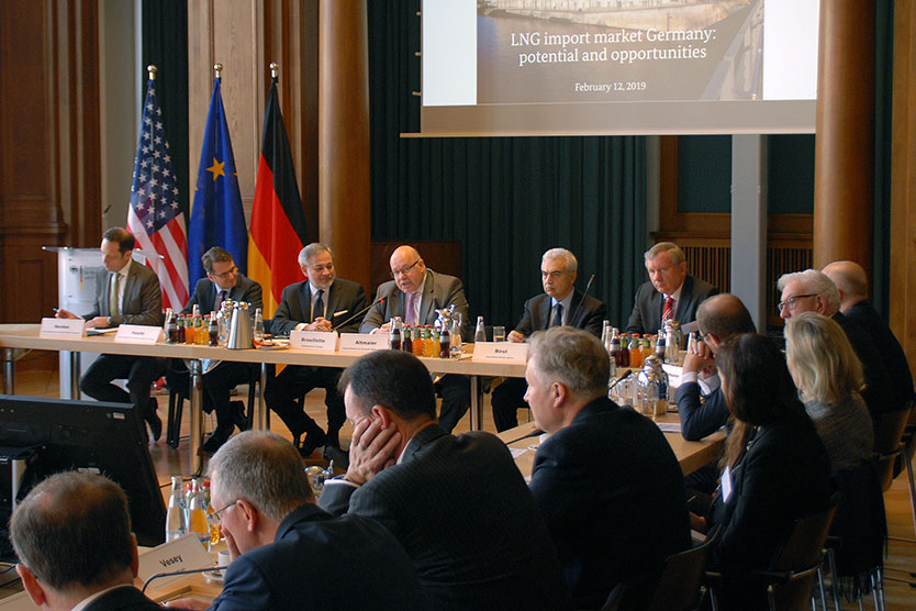Conférence germano-américaine sur le développement du marché de l'importation du gaz naturel liquéfié (GNL)