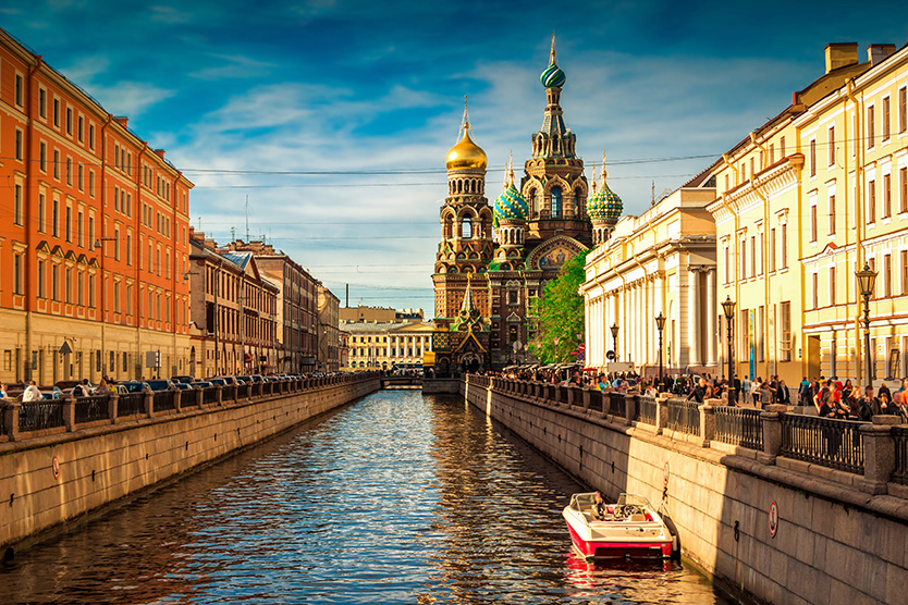 Bâtiments historiques à Saint-Pétersbourg