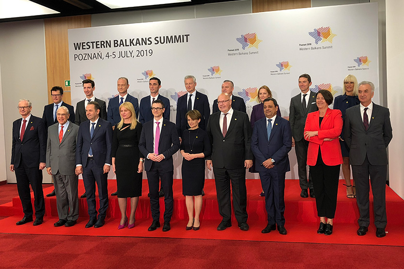 Les participants de la Conférence des Balkans occidentaux à Poznań