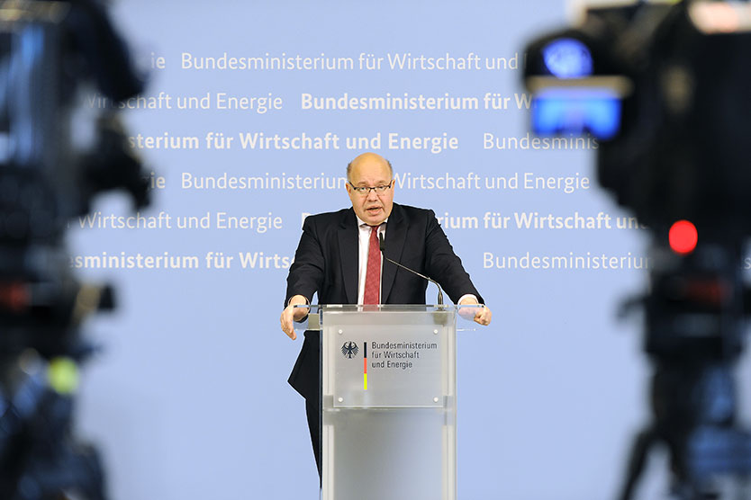 Le ministre fédéral de l'Économie et de l'Énergie, Peter Altmaier