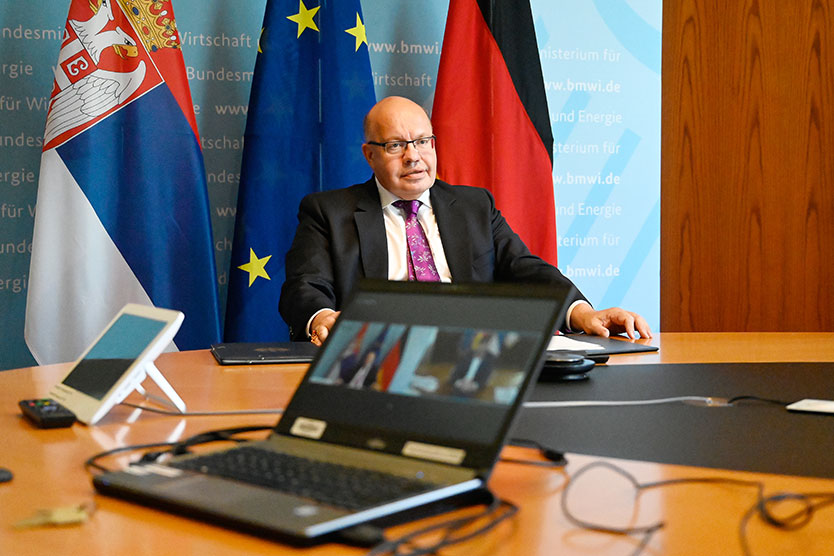 Le ministre fédéral de l'Économie et de l'Énergie Peter Altmaier