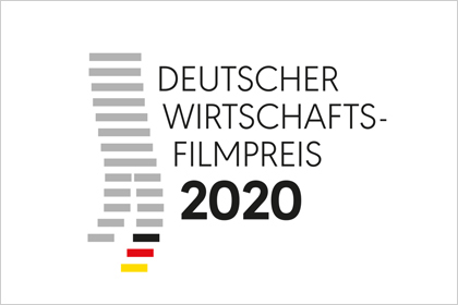 Logo du Prix allemand du film sur l'économie
