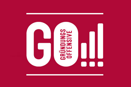 Logo de l’Offensive de création d’entreprises « GO ! »