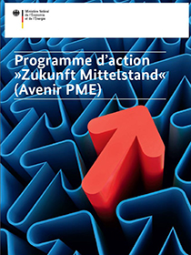 Couverture de la publication "Programme d'action » Zukunft Mittelstand « (Avenir PME)"